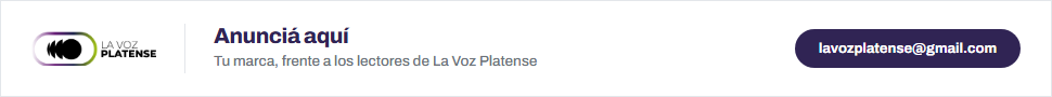 Anunciá aquí en La Voz Platense