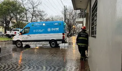 Alarma en el centro platense: un ascensor se desplomó y dejó una mujer atrapada