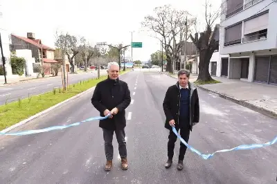 Inauguraron el ensanche y pavimentación en un acceso clave a La Plata