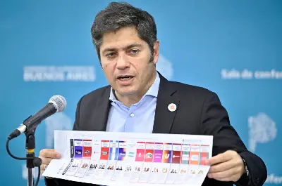 Axel Kicillof cargó contra Milei por la Boleta Única y llamó a votar "a los que no le mienten al pueblo"