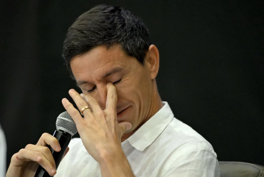 Nacho Fernández se emocionó y rompió en llanto al hablar de su vuelta a Gimnasia