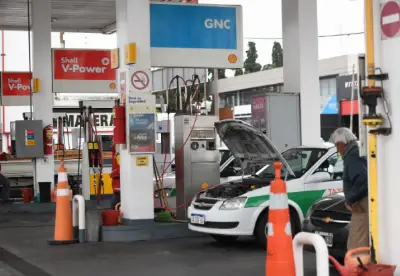 Taxistas de La Plata exigen multas a las estaciones de GNC por no darles prioridad para cargar