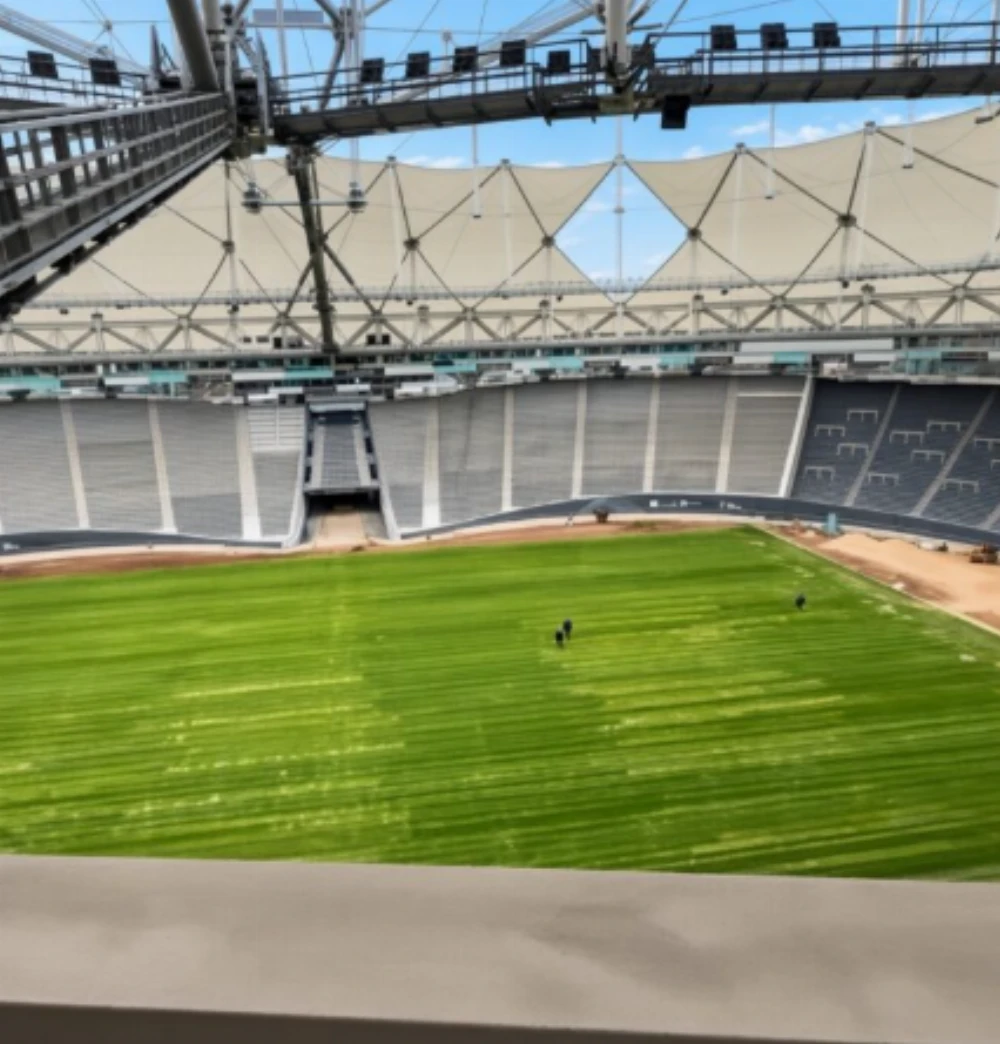 El Estadio Ciudad de La Plata empieza a cambiar de cara