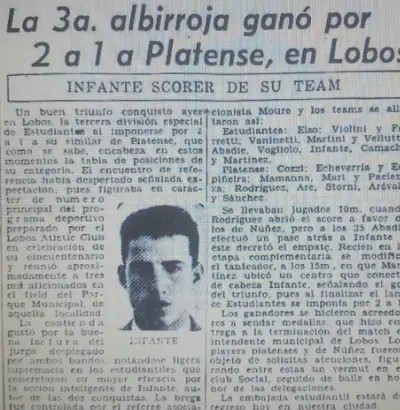 El misterio del primer partido de Estudiantes