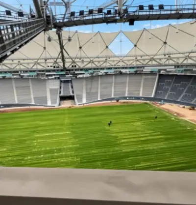 El Estadio Ciudad de La Plata empieza a cambiar de cara