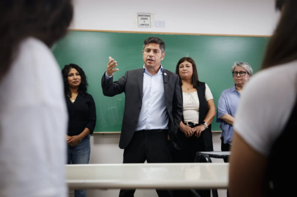 Kicillof cerró un aumento salarial del 6% con la mayoría de los gremios docentes bonaerenses