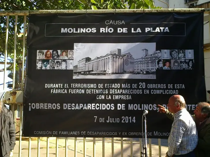 "Éramos perseguidos dentro y fuera de la fábrica", dijo un trabajador de Molinos