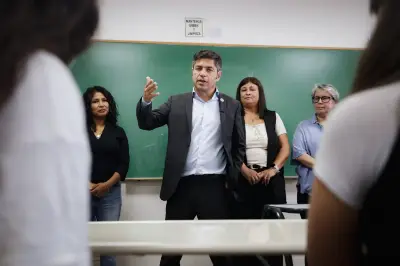Kicillof cerró un aumento salarial del 6% con la mayoría de los gremios docentes bonaerenses