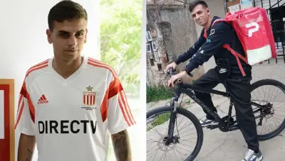 El exjugador de Estudiantes que quedó ciego de un ojo vende sándwiches para vivir
